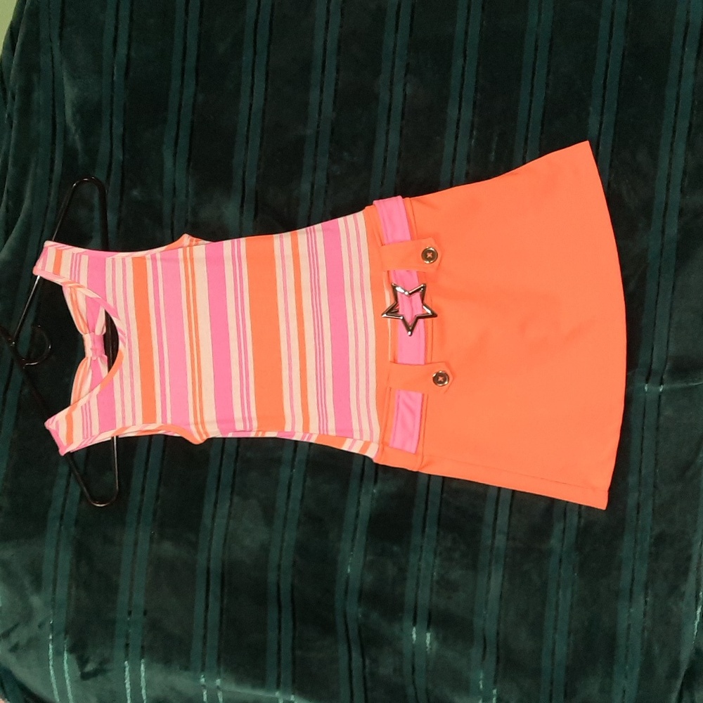 Girls sz 10/12 Retro dress